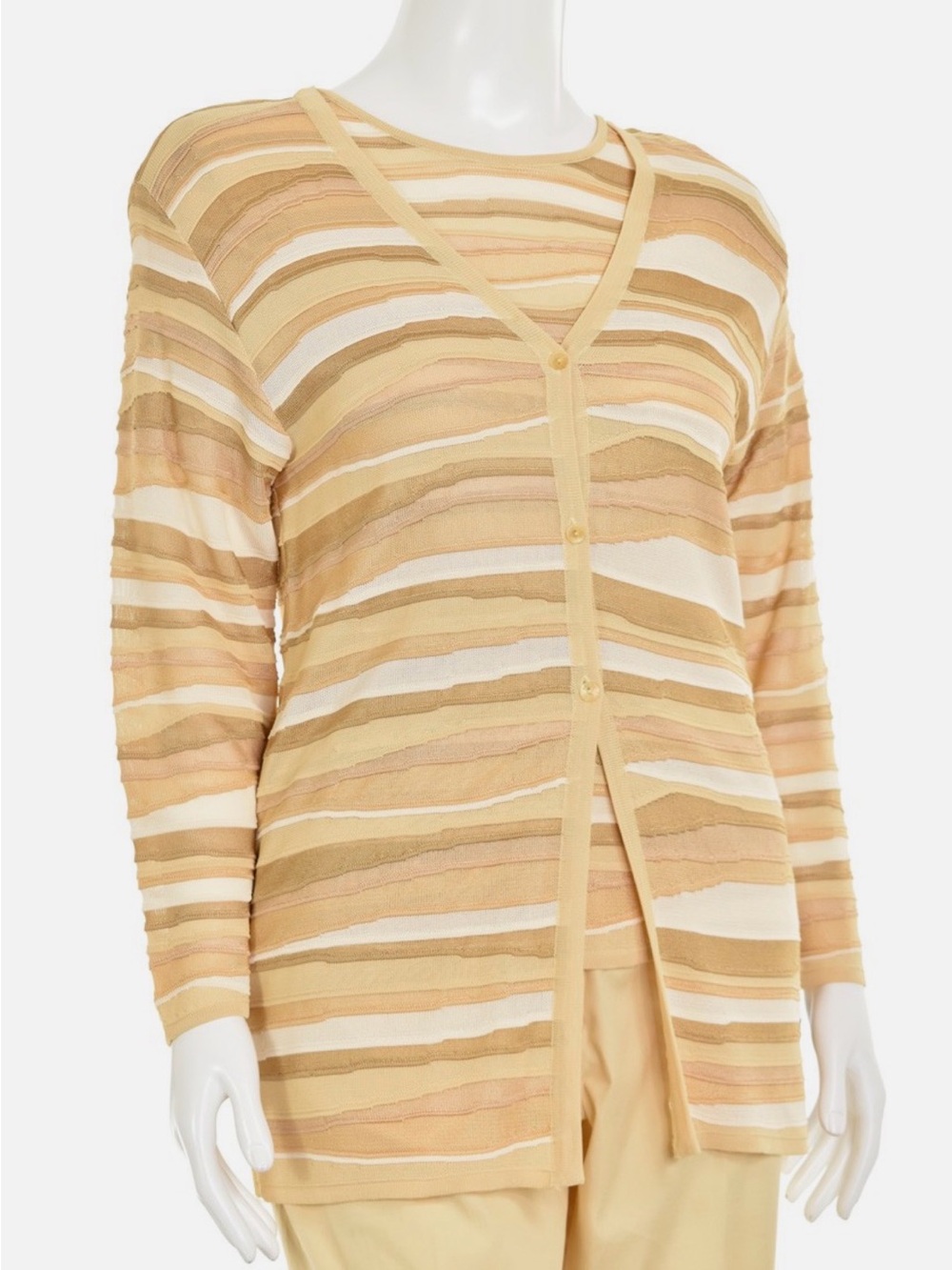 ESCADA | Vintage Knit Twinset Cardigan and Crewneck Tee (size M)